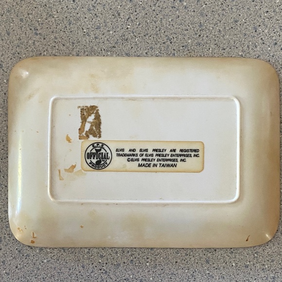 Vintage Elvis Presley Decorative Tray - Picture 2 of 3